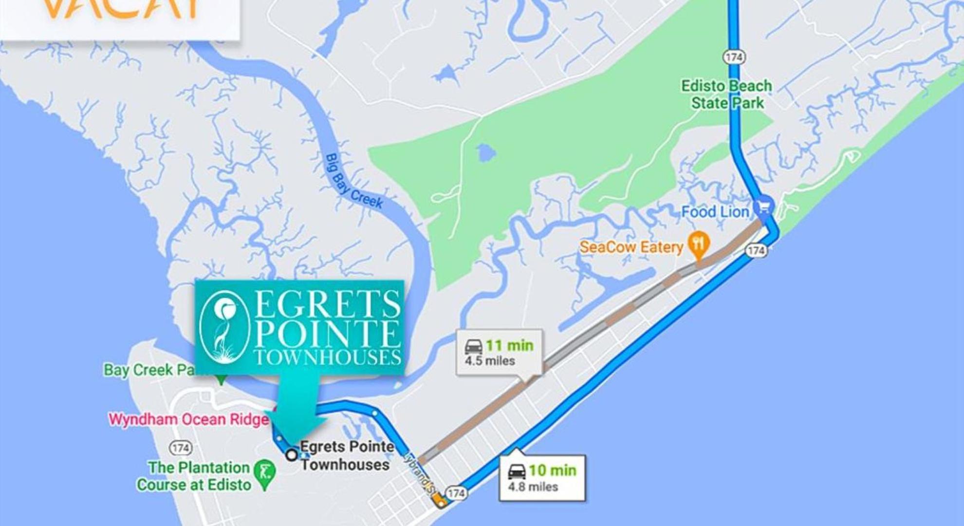 Edisto Vacay Villa Exteriör bild